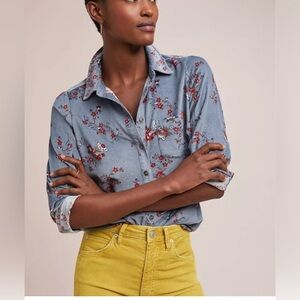 NWT Anthropologie Corduroy Shirt